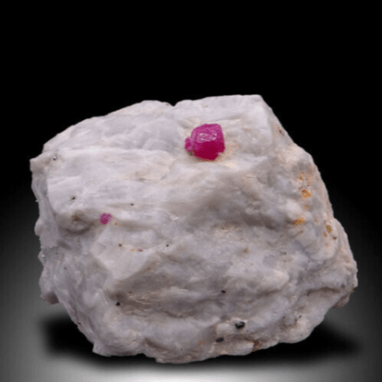 Natural Ruby Crystal Durable Gemstone